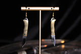 Gold Pocket Knife Earrings
