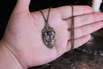 Bronze Mermaid Treasure Necklace