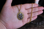 Gold Mermaid Treasure Necklace