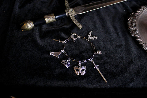 Lady Death Charm Bracelet
