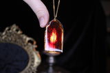 Cathedral Window Necklace