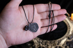 Skull and Pirate Coin Cord Necklace