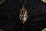 Bronze Mermaid Treasure Necklace