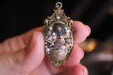 Bronze Mermaid Treasure Necklace