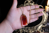 Cathedral Window Necklace