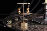Plus Size Gold Goddess Earrings