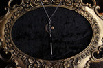 Battle Axe Necklace (Silver Chain)