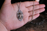 Silver Mermaid Treasure Necklace