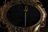 Gold Pirate Sword Necklace