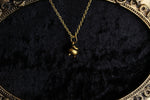 Gold Cauldron Necklace