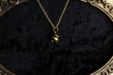 Gold Cauldron Necklace