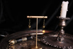 Bronze Cauldron Earrings