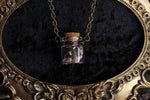 Red Bronze Teeny Dice Necklace