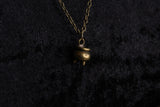 Bronze Cauldron Necklace