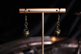 Bronze Cauldron Earrings