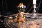 Black Skeleton and Botanical Resin Goddess