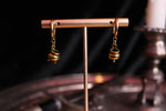 Gold Cauldron Huggie Hoop Earrings