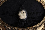 Skull Cameo Necklace