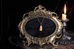 Candy Corn Necklace Gold