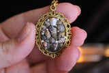 Gold Mermaid Treasure Necklace