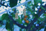 Hip Dip Gold Leaf Goddess Earrings