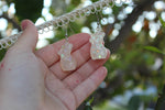 Plus Sized Opalescent Goddess Earrings