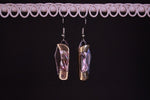 Mother of Pearl Pocket Knife Earrings