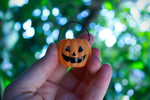 Light Orange Pumpkin Pail Pin