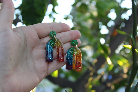 Rainbow Arch Earrings