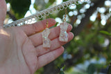 Itty Bitty Opalescent Goddess Earrings