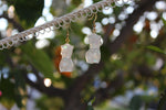 Straight Sized Curvaceous Opalescent Goddess Earrings