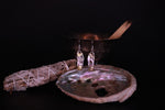 Mother of Pearl Pocket Knife Earrings