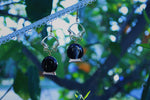 Black and Gold Divination Earrings