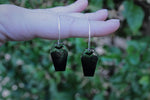 Smoky Bat Coffin Hoops