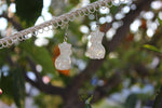 Plus Sized Opalescent Goddess Earrings