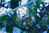 Hip Dip Gold Leaf Goddess Earrings