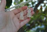 Plus Sized Opalescent Goddess Earrings