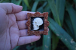 Skull Portrait Pin