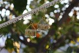 Botanical Teeny Ouija Board Earrings